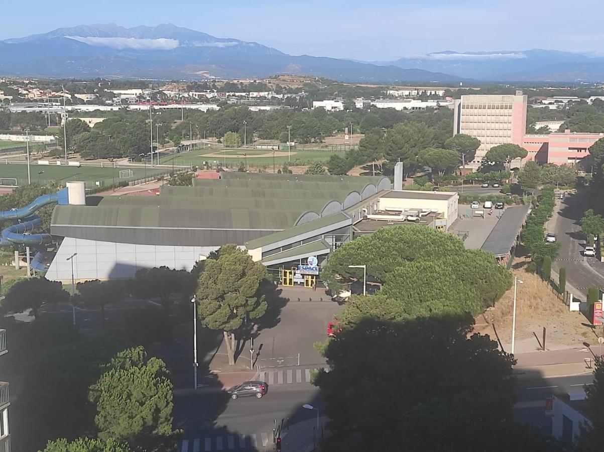 ペルピニャンT2 30M2 Au Calme, Vue Montagnes, Apercu Merアパートメント エクステリア 写真