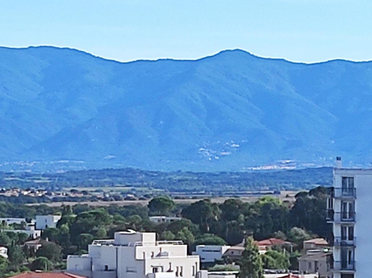 ペルピニャンT2 30M2 Au Calme, Vue Montagnes, Apercu Merアパートメント エクステリア 写真